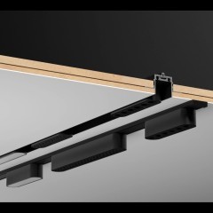 Магнитный 1м плоский шинопровод в ГКЛ 12мм Novotech Smal 135198