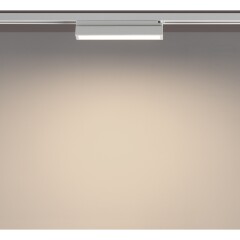 Novotech ITER 359785 Белый линейный однофазный двухжильный трековый светильник, 20см, с CCT переключением цветовой температуры, LED 12Вт 697Лм CRI≥90 108° 2700-3200-4000К IP20 220V