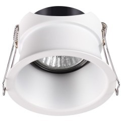 Встраиваемый светильник Novotech 370446 BUTT под лампу 1xGU10 50W