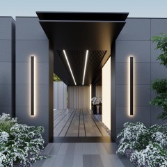 Уличный настенный светильник Odeon Light 4379/36WL Fibi IP54 светодиодный LED 1*36W