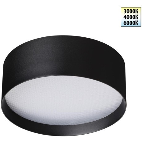 Светильник накладной светодиодный Novotech с переключ. цв. температуры IP20 LED 24W 220-240V 3000К\4000К\6000К ORBIS 359599