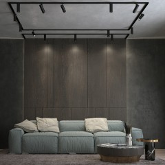 Трехжильный однофазный трековый светодиодный светильник Novotech NAIL 359029 1105лм 5W-9W-13W