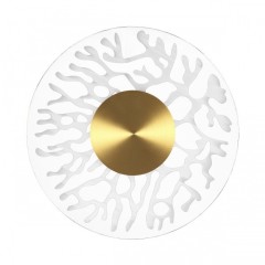 6627/9WL MIDCENT ODL24 античная бронза/металл/акрил Настенный светильник IP20 LED 9W 3000K 220V SOLARIS