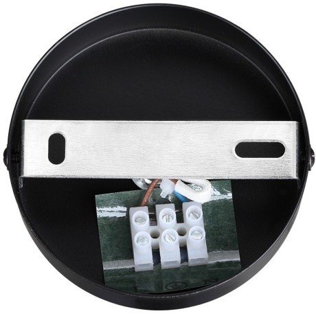 8003/1W MODERNI LN24 черный/черный, золотой металл/металл, текстиль Бра Е27 60W 220V ANIMAISA