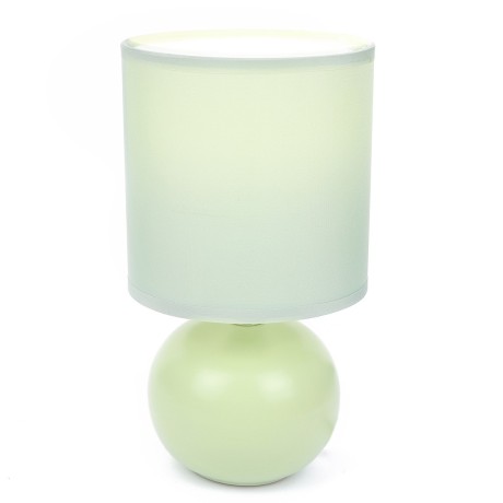 8223/1T CLASSI LN25 зеленый, керамика/текстиль Настольная лампа E14 1*40W 220V OCTAVIA