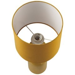 8130/1T MODERNI LN25 желтый, керамика/текстиль Настольная лампа E27 1*60W 220V SEGI