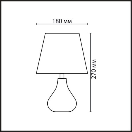Настольная лампа E14 Lumion NAINA 8184/1T