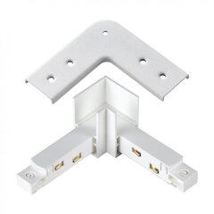 Соединитель питания L-образный, жесткий, для всех типов шин Novotech FLUM 135104