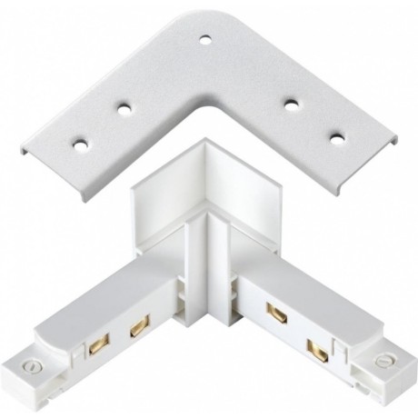 Соединитель питания L-образный, жесткий, для всех типов шин Novotech FLUM 135104