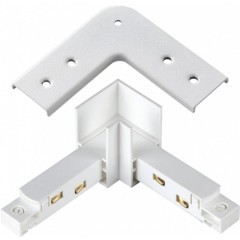 Соединитель питания L-образный, жесткий, для всех типов шин Novotech FLUM 135104