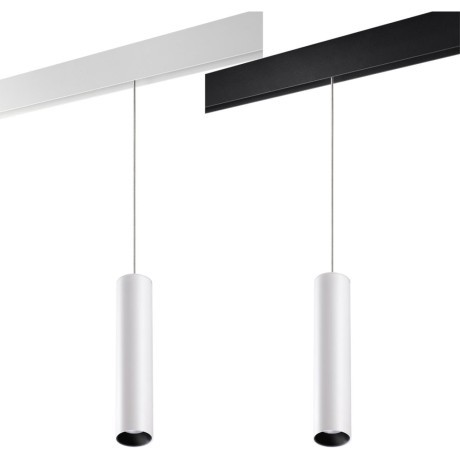 358633 Трековый светодиодный управляемый пультом светильник Novotech Flum CRI90+ 3000-6500К 900Лм 38° 12W