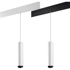 358633 Трековый светодиодный управляемый пультом светильник Novotech Flum CRI90+ 3000-6500К 900Лм 38° 12W