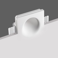 371013 Гипсовый светильник встраиваемый в стену ГКЛ под покраску IP20 GU10 50W 220-240V Novotech CAIL