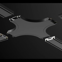 Соединитель Х-образный для накладного шинопровода Novotech Smal 135211