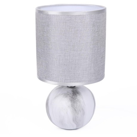 8230/1T CLASSI LN25 серый, керамика/текстиль Настольная лампа E14 1*40W 220V KOHALA