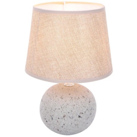 8215/1T CLASSI LN25 бежевый, керамика/текстиль Настольная лампа Е27 1*60W 220V TAREKA