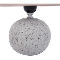 8215/1T CLASSI LN25 бежевый, керамика/текстиль Настольная лампа Е27 1*60W 220V TAREKA