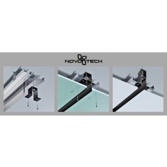 Соединитель питания L-образный, жесткий, для всех типов шин Novotech FLUM 135105