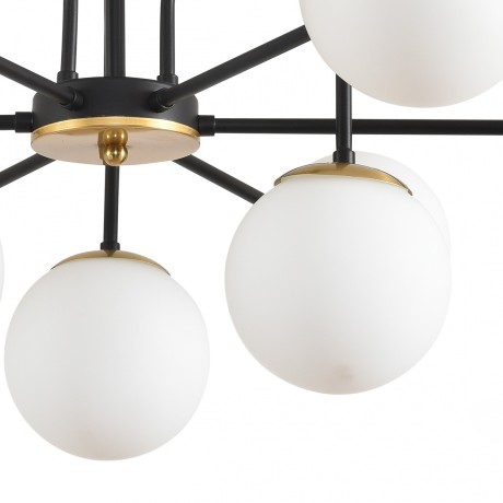 Люстра потолочная E27 9*60W 220V ELRONA 8375/9C