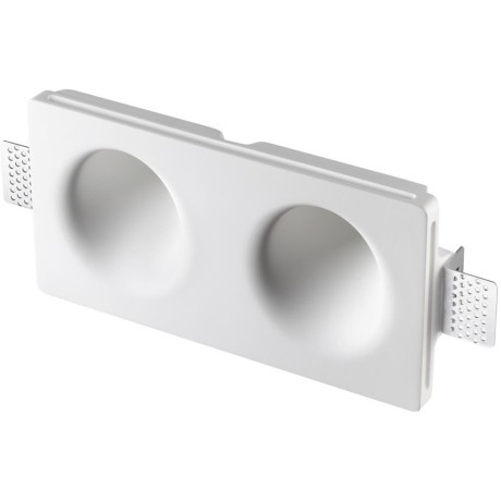 371014 Гипсовый светильник встраиваемый в стену ГКЛ под покраску IP20 2xGU10 50W 220-240V Novotech CAIL