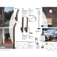 Уличный настенный светильник Novotech 358056 CORNU IP65 светодиодный LED 8W