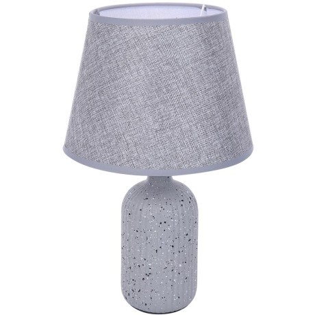 8216/1T CLASSI LN25 серый, керамика/текстиль Настольная лампа Е27 1*60W 220V FANNA