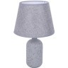 8216/1T CLASSI LN25 серый, керамика/текстиль Настольная лампа Е27 1*60W 220V FANNA