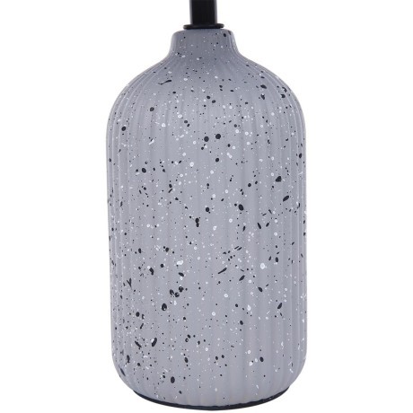 8216/1T CLASSI LN25 серый, керамика/текстиль Настольная лампа Е27 1*60W 220V FANNA