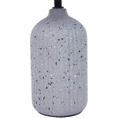 8216/1T CLASSI LN25 серый, керамика/текстиль Настольная лампа Е27 1*60W 220V FANNA