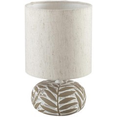 8135/1T MODERNI LN25 бежевый, керамика/текстиль Настольная лампа Е14 1*40W 220V RAMORA