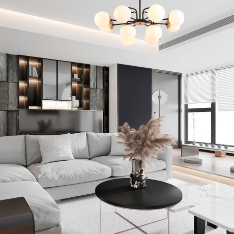 Люстра потолочная E27 12*60W 220V ELRONA 8375/12C