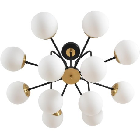 Люстра потолочная E27 12*60W 220V ELRONA 8375/12C