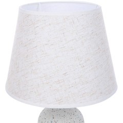 8217/1T CLASSI LN25 бежевый, керамика/текстиль Настольная лампа Е27 1*60W 220V FANNA
