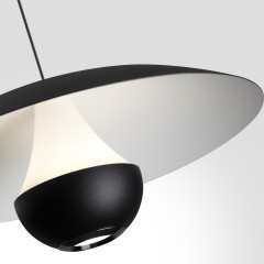 Светильник подвесной с механизмом регулировки высоты, провод 2м LED 4W вниз/3W вверх 760Лм 3000K Novotech IMAN 359336