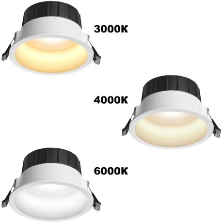 Светильник встраиваемый с перекл. цвет. температуры IP44 LED 20W CRI90 3000К\4000К\6000К CLARA 359555  