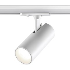 Однофазный двужильный светодиодный трековый светильник Novotech 359156 SELENE 4000К 2300Лм CRI90+ 45° 24Вт