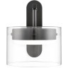 8232/1W COMFI черный/прозрачный, металл/стекло Бра LED GX70 1*10W 220V NATALINA