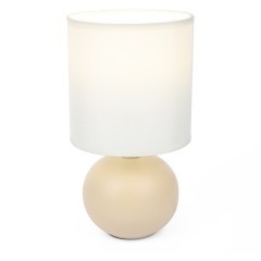 8224/1T CLASSI LN25 желтый, керамика/текстиль Настольная лампа E14 1*40W 220V OCTAVIA