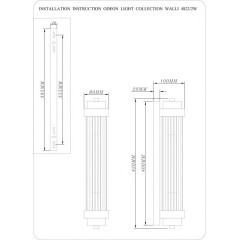 Настенный светильник Lordi 4822/2W