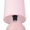 8225/1T CLASSI LN25 розовый, керамика/текстиль Настольная лампа E14 1*40W 220V OCTAVIA