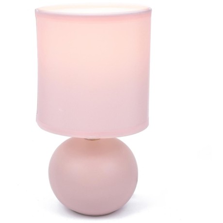 8225/1T CLASSI LN25 розовый, керамика/текстиль Настольная лампа E14 1*40W 220V OCTAVIA