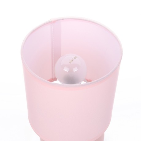 8225/1T CLASSI LN25 розовый, керамика/текстиль Настольная лампа E14 1*40W 220V OCTAVIA