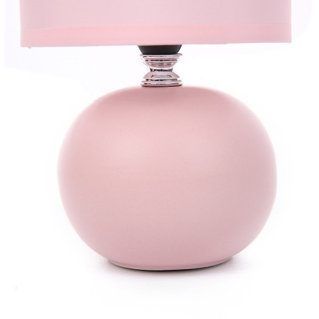 8225/1T CLASSI LN25 розовый, керамика/текстиль Настольная лампа E14 1*40W 220V OCTAVIA