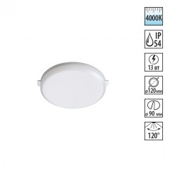 Встраиваемый светильник Novotech 358676 PANDORA IP54 светодиодный LED 13W