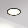 Novotech LANTE 359878 Черный встраиваемый светильник диаметром 81мм, плоский матовый рассеиватель, с CCT переключателем цветовой температуры LED 12Вт 550Лм CRI≥90 100° 3000-4000-6000К IP20 220V (коэффициент пульсации<1%)