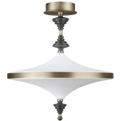 5404/43CL L-VISION ODL_EX25 97 бронзов.брашированн./черный/стекло/керамика Люстра потолочная LED 43W 3000K ULA