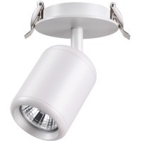 Встраиваемый светильник Novotech 370452 PIPE под лампу 1xGU10 50W