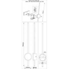 Бра Odeon Light 4256/18WL STILO светодиодная LED 18W