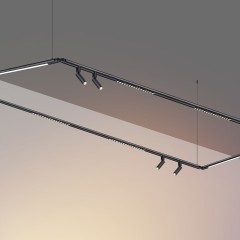 359366 Светодиодный модульный трековый светильник SMART (TUYA, Алиса, Bluetooth, Wi-Fi) Novotech Glat CRI90+ 3000-6000К 640Лм 24° 8W