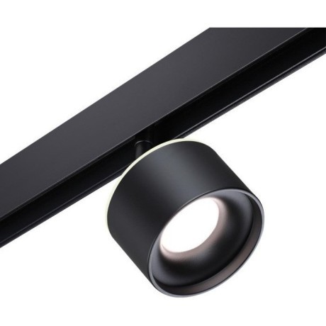 358980 Трековый светодиодный светильник с переключением цветности Novotech Flum CRI90+ 3000;4000;6000К 1100Лм 120° 12W вниз + 3W вверх